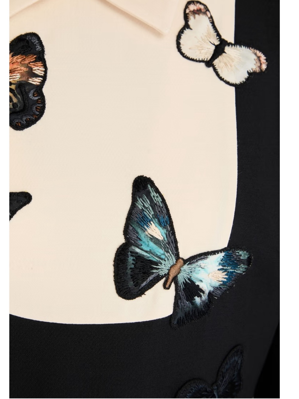 Valentino Garavani butterfly wool blend dress - Picture 3 of 4